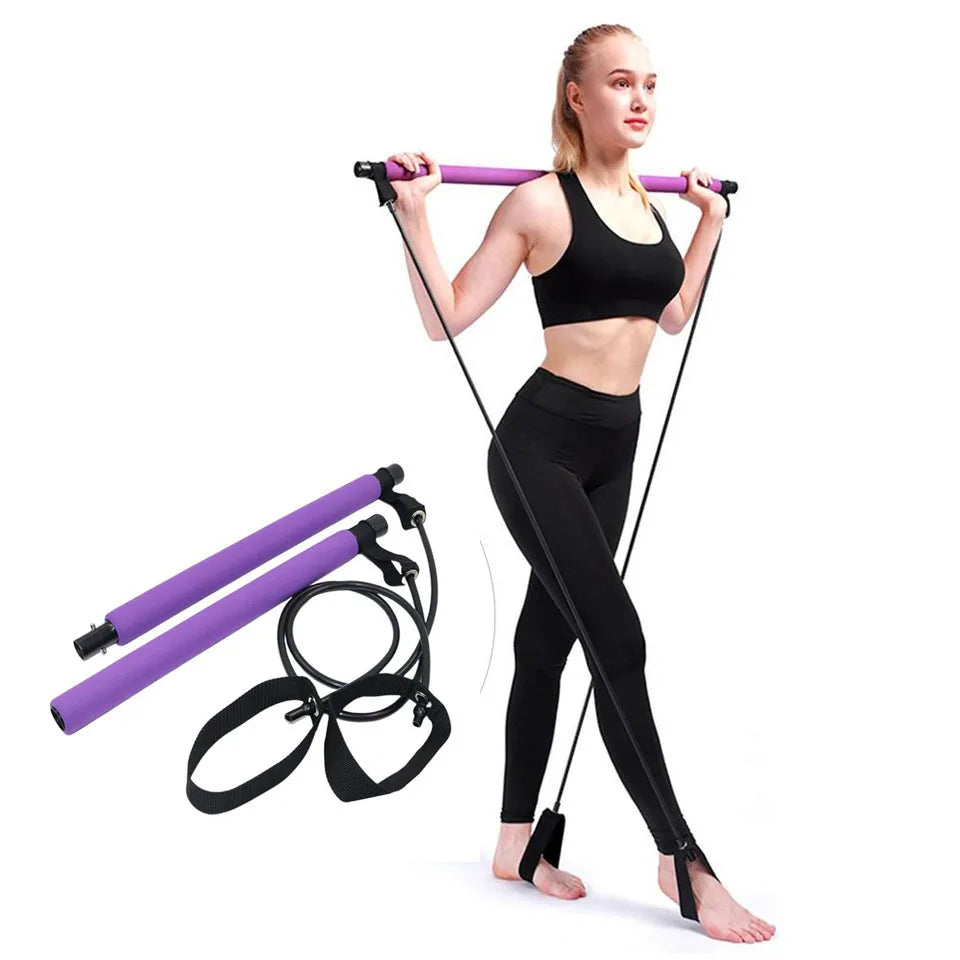 Fitness Sport Pilates Bar Kit
