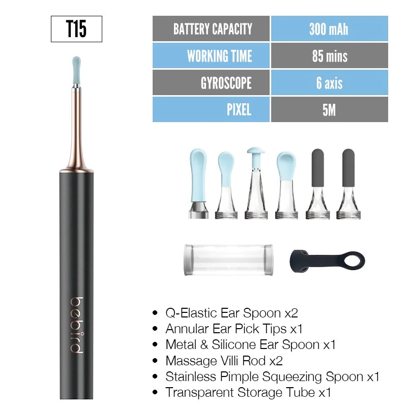 Smart Visual Ear Cleaner | HD Camera & Safe Ear Wax Removal