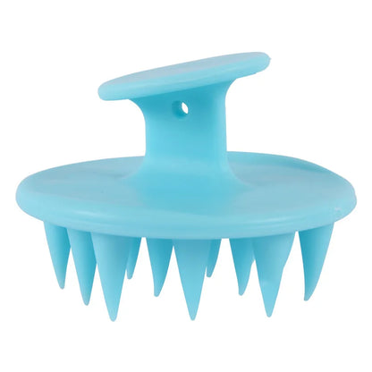 Brosse à cheveux en silicone pour shampoing