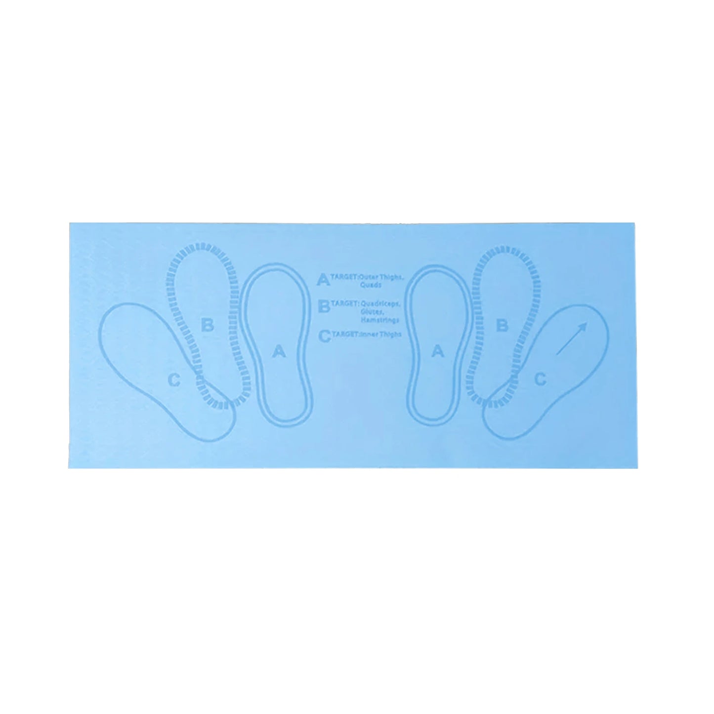 Squat Step Position Guide Mat