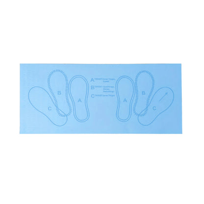 Squat Step Position Guide Mat