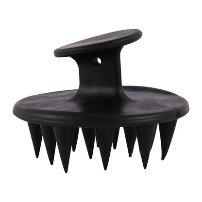 Brosse à cheveux en silicone pour shampoing