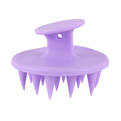Brosse à cheveux en silicone pour shampoing